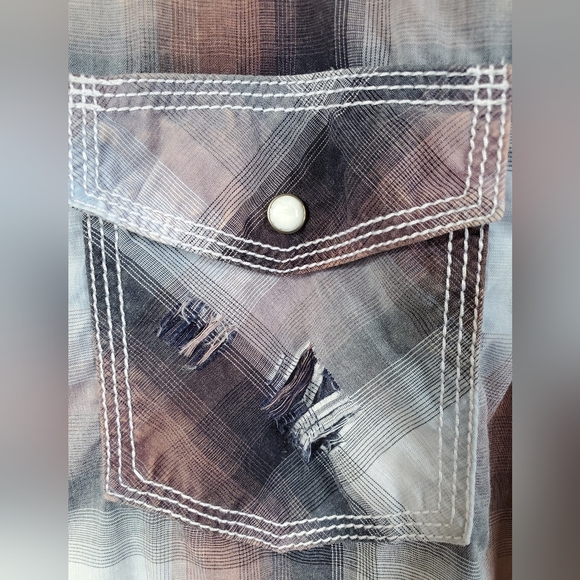 Vintage BKE Buckle Western Shirt - Picture 14 of 14